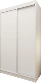 Szafa Przesuwna SOFIA 120 cm Szafa Dwudrzwiowa Biała