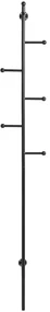 Czarny metalowy wieszak Aspen – Actona