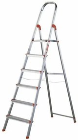Rolser Aluminiowe stopnie do użytkuprofesjonalnego Unica, 6 stopni, 6 stopni