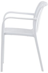 Zestaw krzeseł do jadalni CT-X7029 WT, 4 szt.