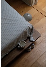 Brązowe łóżko jednoosobowe z litego drewna sosnowego ze stelażem 90x200 cm Japan – Karup Design