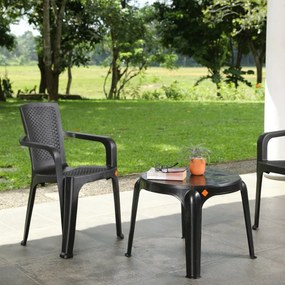 Fotel rattanowy Night 52 x 56 x 84 cm