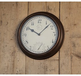 Zegar ogrodowy z termometrem Esschert Design Time