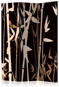 Parawan dwustronny Orient 135x172 cm 3-częściowy czarny ARTGEIST B