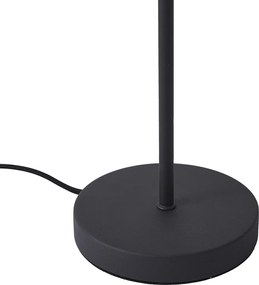 Nowoczesna lampa stołowa czarna ze złotem 1-światłowa - Magno