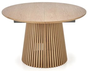 Stół rozkładany FARGO 120(210)x120 dąb naturalny HALMAR