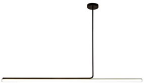 LAMPA SUFITOWA WISZĄCA LED APP1660-CP Black 140cm