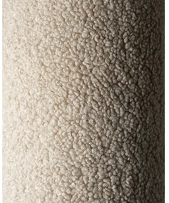 Jasnobrązowa poduszka na sofę dziecięcą z materiału bouclé Teddy Pouch – Wigiwama