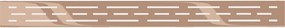 Mexen Flat M01 maskownica do odpływu liniowego 70 cm, różowe złoto - 1620070