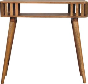 Artisan Furniture Konsola z listew dębowych