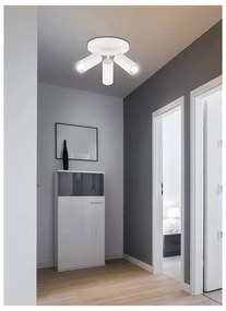 Biała metalowa lampa sufitowa Colly – Candellux Lighting