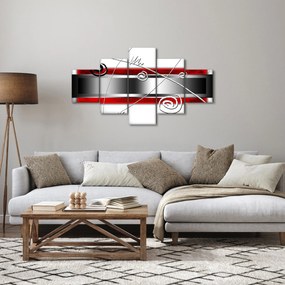 Abstrakcyjny obraz (125x70 cm)
