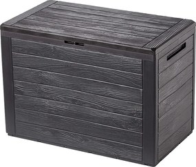 KADAX Skrzynia ogrodowa Grewena 190L, ciemny brąz