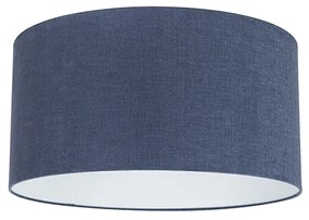 Abażur z tkaniny granatowy 50/50/25 Nowoczesny
