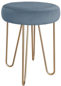 Taboret Venus HAIRPIN noga złota BL06