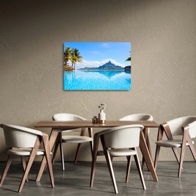 Obraz na szkle  - Bora-Bora, Polinezja Francuska (70x50 cm)