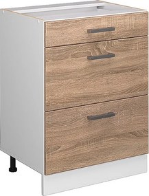 Szafka dolna do kuchni sonoma 60x46x81.6 r-line