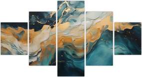 Obraz - Abstrakcja (125x70 cm)