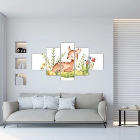 Obraz - Mały płowy (125x70 cm)