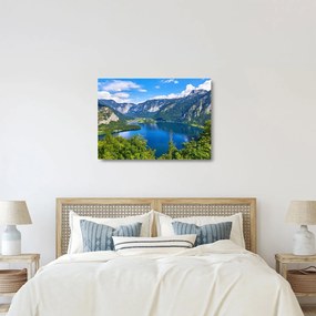 Obraz na szkle - Hallstätter See, Hallstatt, Austria (70x50 cm)