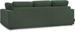 Zielona sztruksowa sofa 250 cm Belair – Bobochic Paris