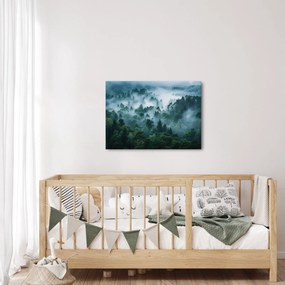 Obraz - Las we mgle (70x50 cm)