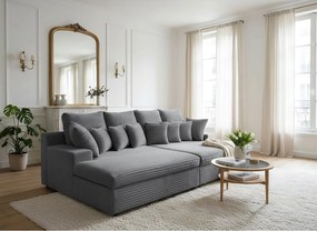 Sofa Lazy tkanina Tilia  90 szary