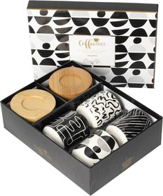 Zestaw filiżanek Contraria 100ml bamboo