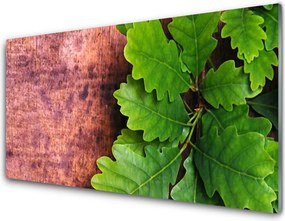 Panel Szklany do Kuchni Szlachetne Liście Dębu