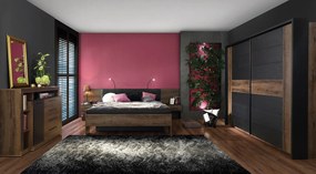 Elegancka komoda pokojowa z szufladami i szafką Bellevue 351