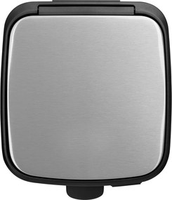 Stalowy kosz na śmieci z pedałem w kolorze matowego srebra 30 l Bo – Brabantia