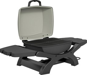 Outsunny Grill Stołowy Elektryczny 2300 W 23x71 cm Przenośny z Emaliowanymi Rusztami i Tacką na Tłuszcz | Aosom PL