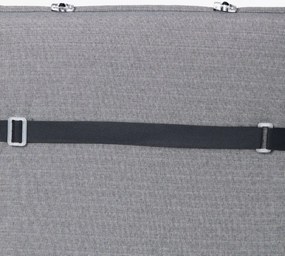 Doppler ELEGANT 2430 - poduszka na leżak ogrodowy z zagłówkiem