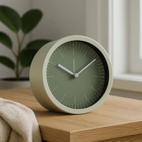 Zegar stojący na komodę GIST, minimalistyczna tarcza, Ø 15