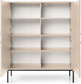 Komoda MONDO 104 cm do Salonu Sypialni Odcienie beżu