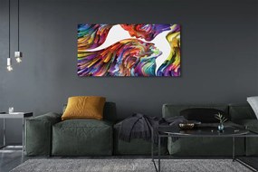 Zdjęcie na płótnie Kolorowy Obraz Twarzy