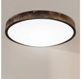 Brilagi - Lampa sufitowa CARVALHO SMOKEY 3xE27/60W/230V dąb śr. 47,5 cm