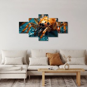 Obraz - Szczegół pająka (125x70 cm)