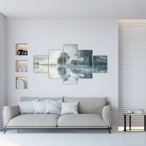 Obraz zimowej natury (125x70 cm)