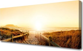 Obraz drukowany na płótnie Ścieżka ku Horyzontowi