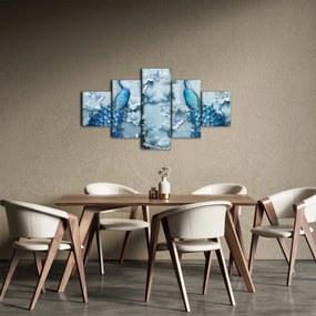 Obraz pawi (125x70 cm)