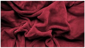 PrzytulneMieszkanie.pl PrzytulneMieszkanie.pl PrzytulneMieszkanie.pl Pościel mikroplusz ŚWIĄTECZNE RENIFERY bordowa + prześcieradło mikroplusz SOFT 90x200 cm bordowe