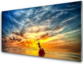 Panel nad blat kuchenny Artystyczna Wizualizacja Energii