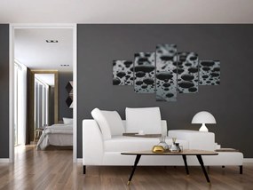 Obraz kropli wody (125x70 cm)