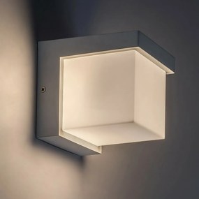 Rabalux 77096 zewnętrzna lampa ścienna LED Andelle, biały