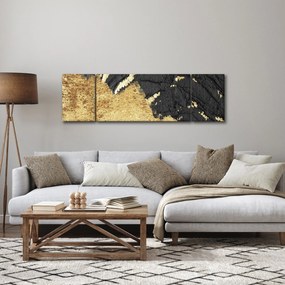 Obraz - Złota struktura N⁰1 (170x50 cm)