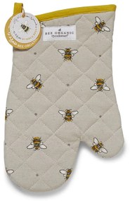 Beżowo-żółta bawełniana rękawica kuchenna Cooksmart ® Bumble Bees
