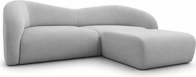 Narożnik Lunetta do salonu - nowoczesny design, obła forma, komfort i elegancja