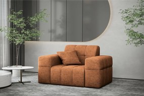 Fotel NIMES, tkanina Perfect Harmony, Pomarańczowy