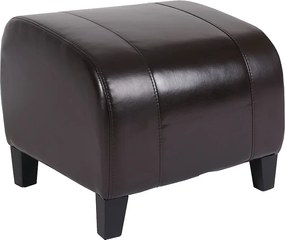 Taboret Aversa,  brązowy